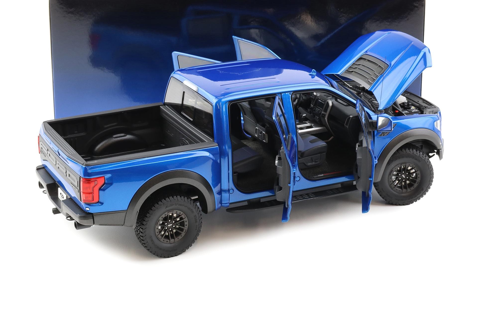 1:18 AUTOart Ford F-150 Raptor Supercrew Pickup 2019 Velocity blue 72949