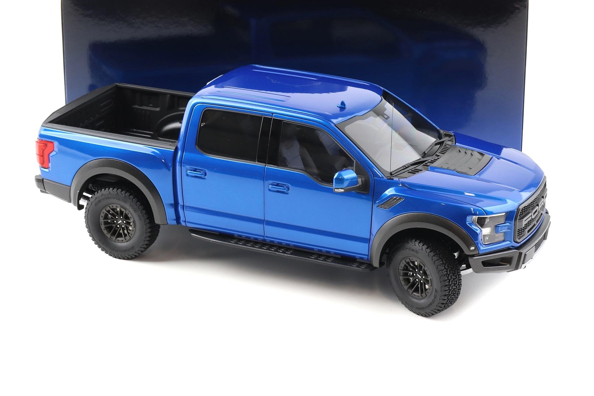 1:18 AUTOart Ford F-150 Raptor Supercrew Pickup 2019 Velocity blue 72949