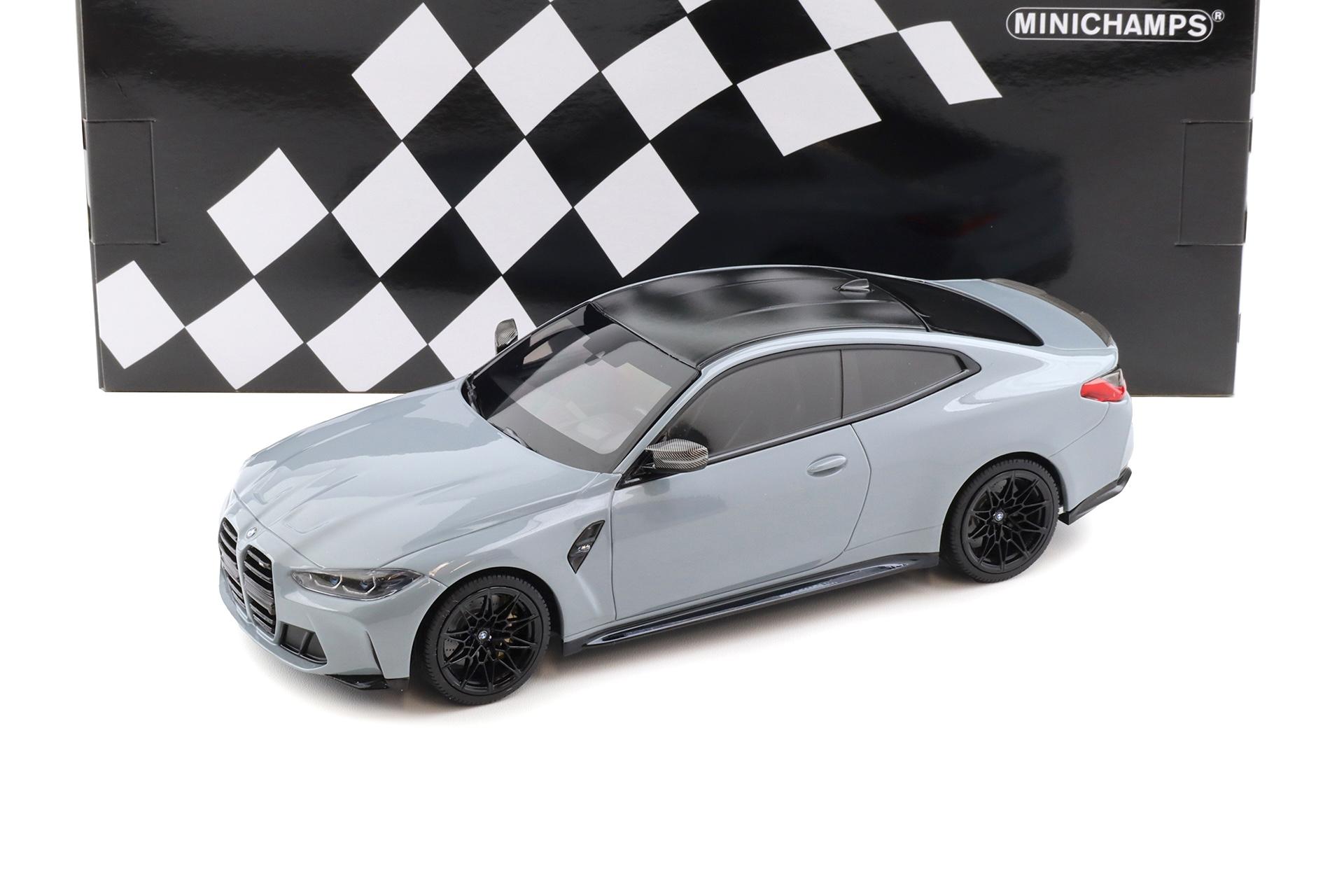 1:18 Minichamps BMW M4 (G82) Coupe 2020 light grey metallic
