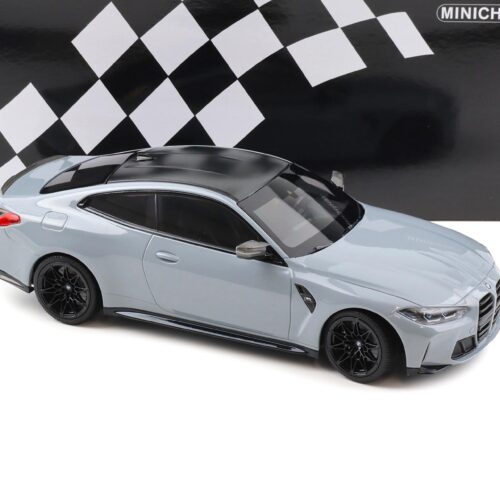 1:18 Minichamps BMW M4 (G82) Coupe 2020 light grey metallic