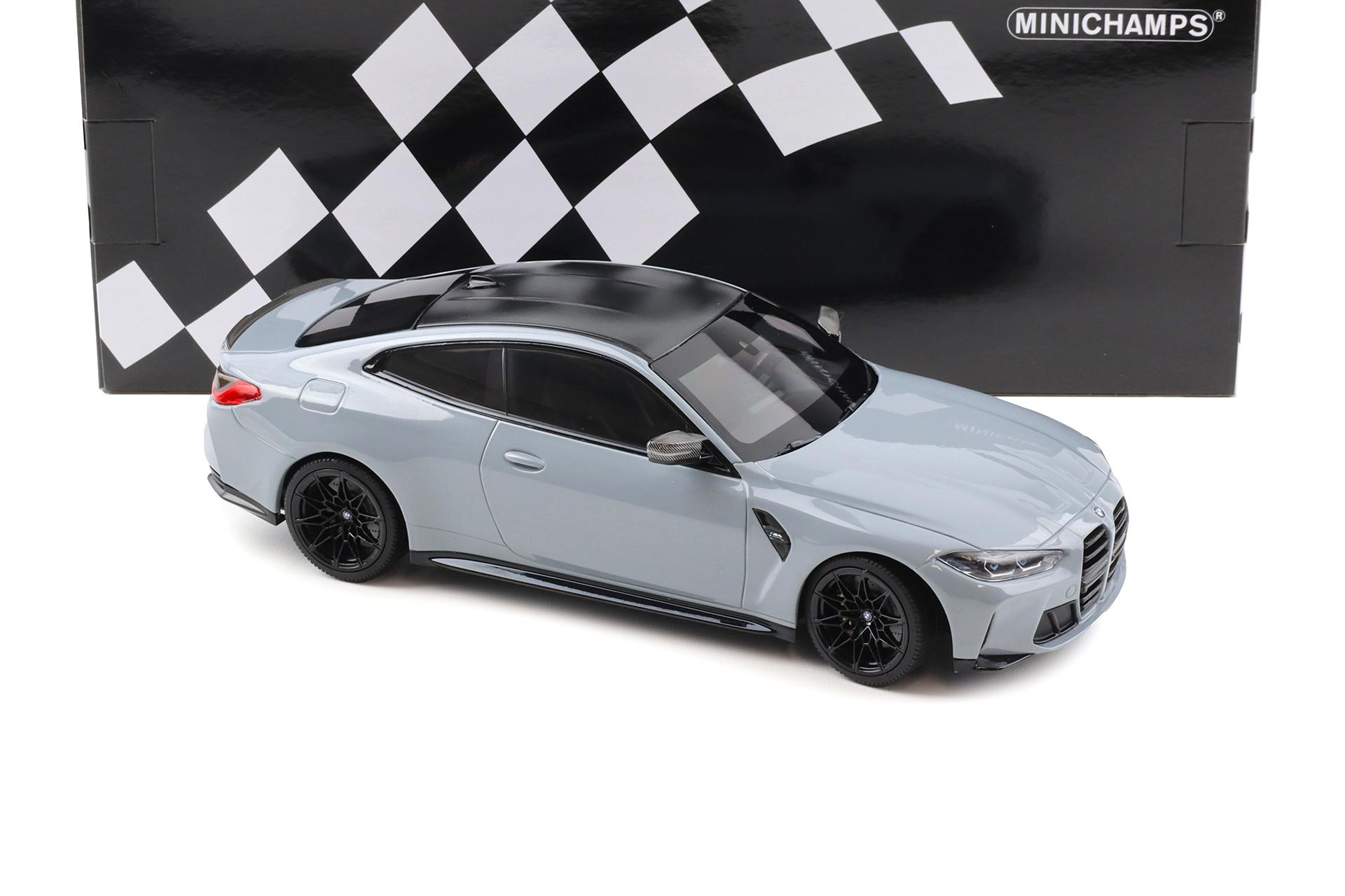 1:18 Minichamps BMW M4 (G82) Coupe 2020 light grey metallic