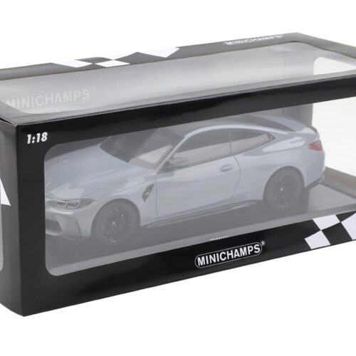 1:18 Minichamps BMW M4 (G82) Coupe 2020 light grey metallic