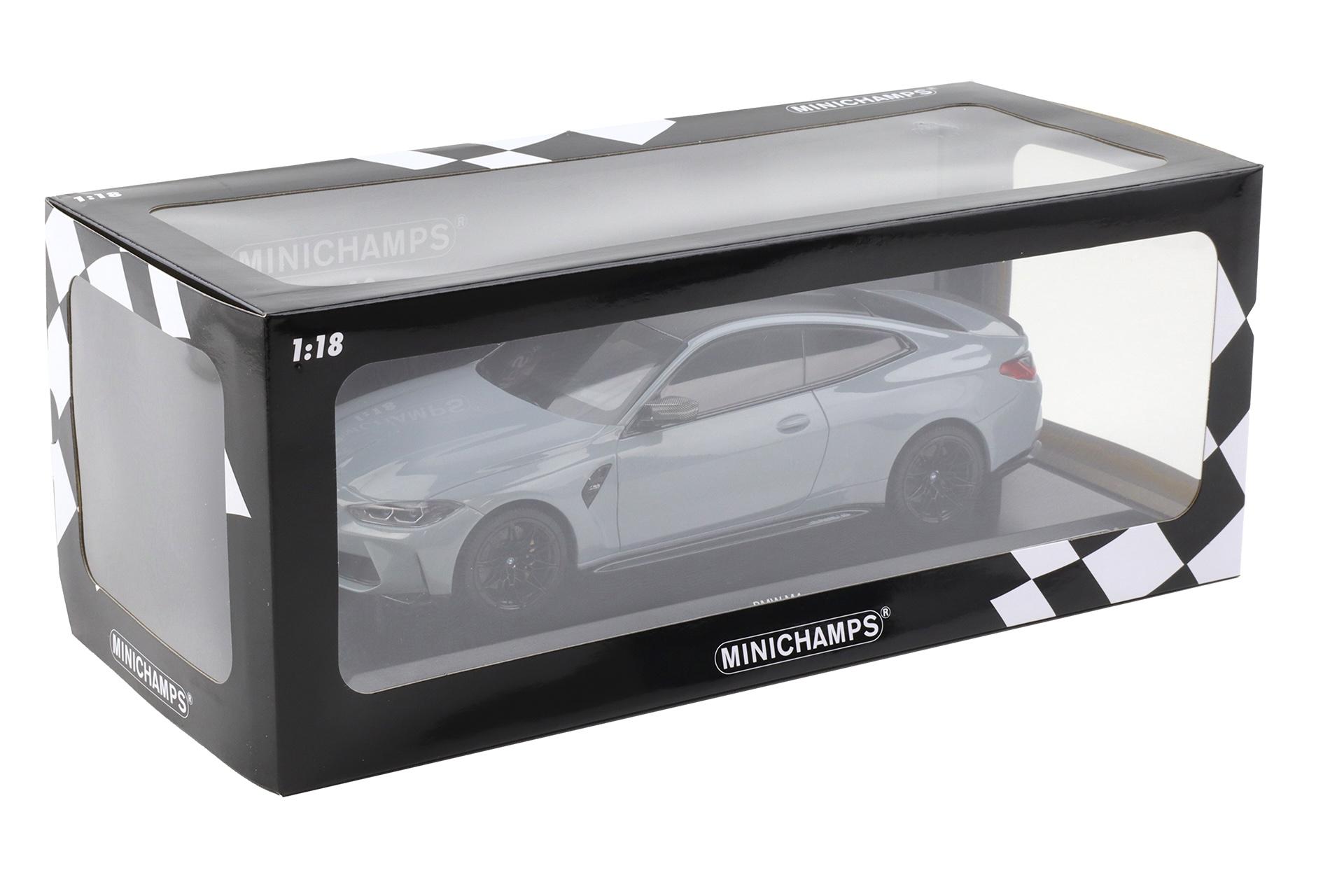 1:18 Minichamps BMW M4 (G82) Coupe 2020 light grey metallic