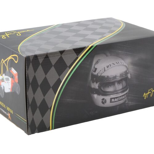 1:18 PremiumX McLAREN Honda MP4/4 Ayrton Senna #12 GP Japan 1988