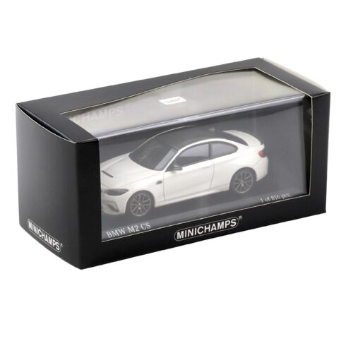 1:43 Minichamps BMW M2 CS Coupe Alpin white/ gold wheels 2020
