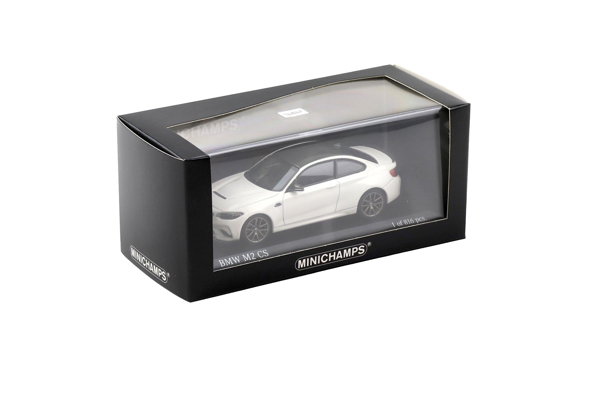 1:43 Minichamps BMW M2 CS Coupe Alpin white/ gold wheels 2020