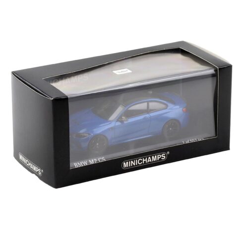 1:43 Minichamps BMW M2 CS Coupe Misano blue/ black wheels 2020