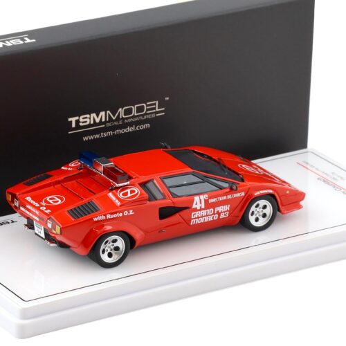 1:43 TSM Model Lamborghini Countach 1983 Monaco GP Pace Car TSM430861