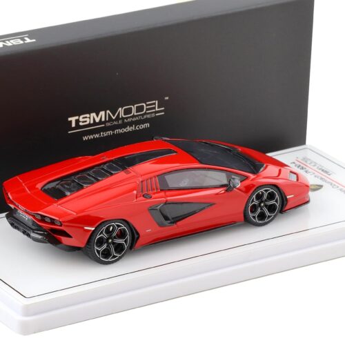 1:43 TSM Model Lamborghini Countach LPI800-4 Rosso Mars red TSM430782