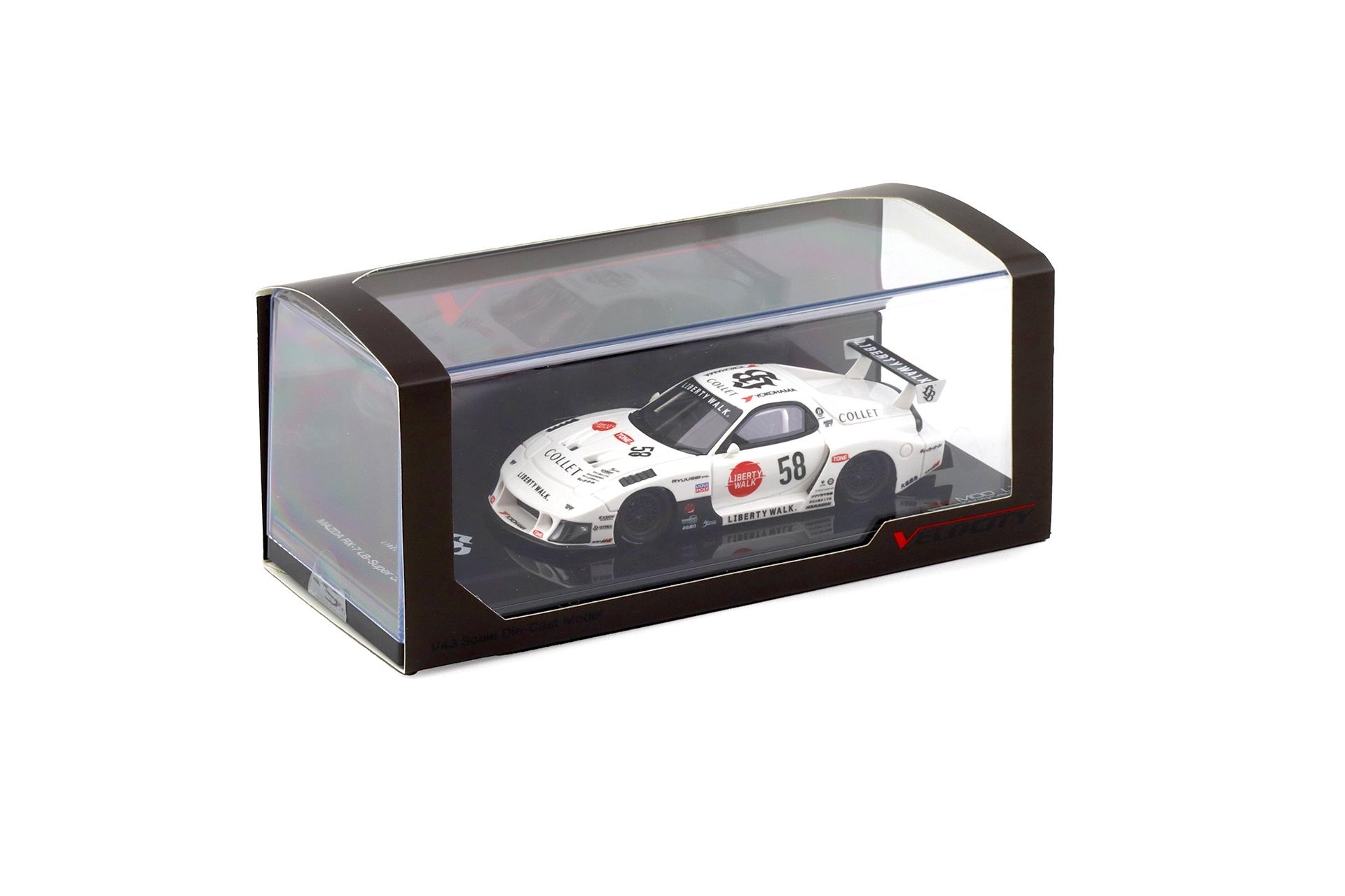 1:43 TSM Model Mazda RX-7 LB-Super Silhouette LB-Hinomaru white TSMV0030