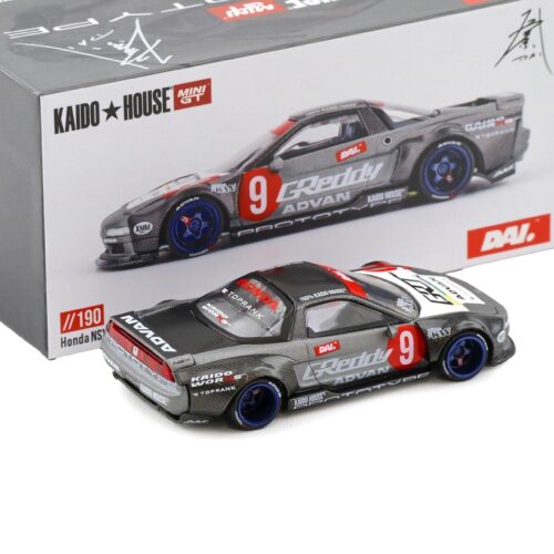 1:64 TSM Mini GT Kaido House Honda NSX Kaido Test Car Spec V1 silver