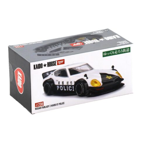 1:64 TSM Mini GT Kaido House Nissan Fairlady Z Kaido GT Police white/ black