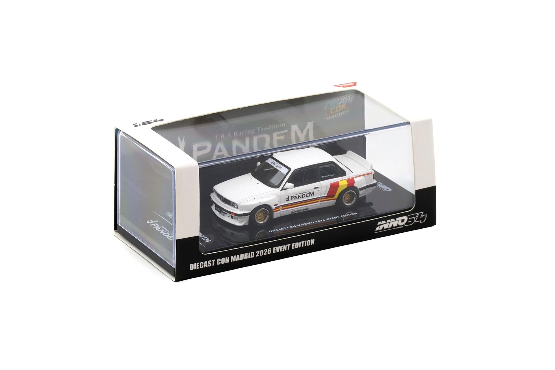 1:64 INNO64 Models BMW Pandem Rocket Bunny E30 DIECAST Con Madrid 2026