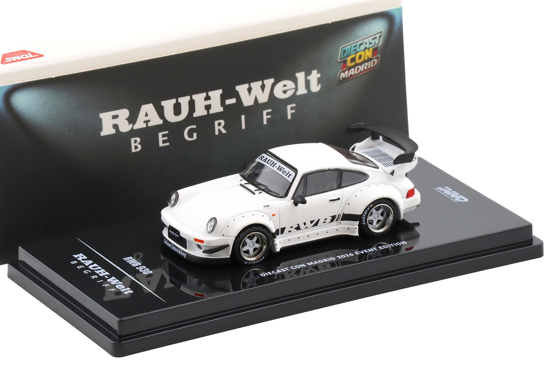 1:64 INNO64 Models Porsche 911 930 RWB RAUH-Welt DIECAST Con Madrid 2026