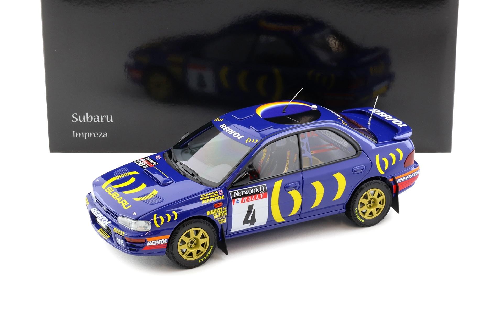1:18 Kyosho Subaru Impreza 1994 RAC Rallye #4 McRae/ Ringer Repsol