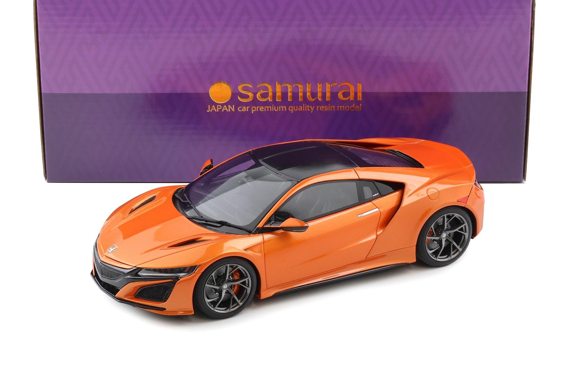1:18 Kyosho Samurai Honda NSX Type R Coupe 2019 orange metallic