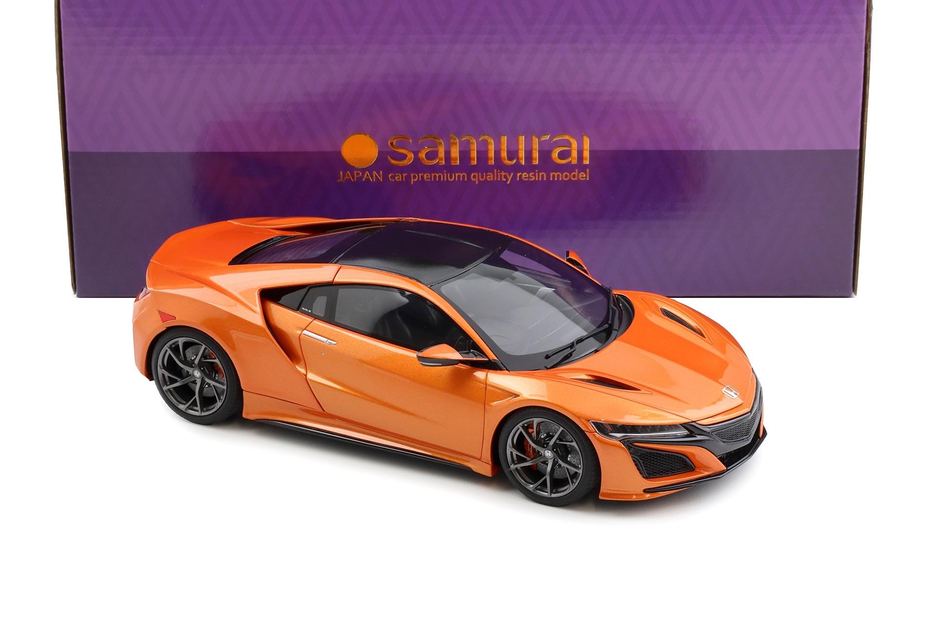 1:18 Kyosho Samurai Honda NSX Type R Coupe 2019 orange metallic