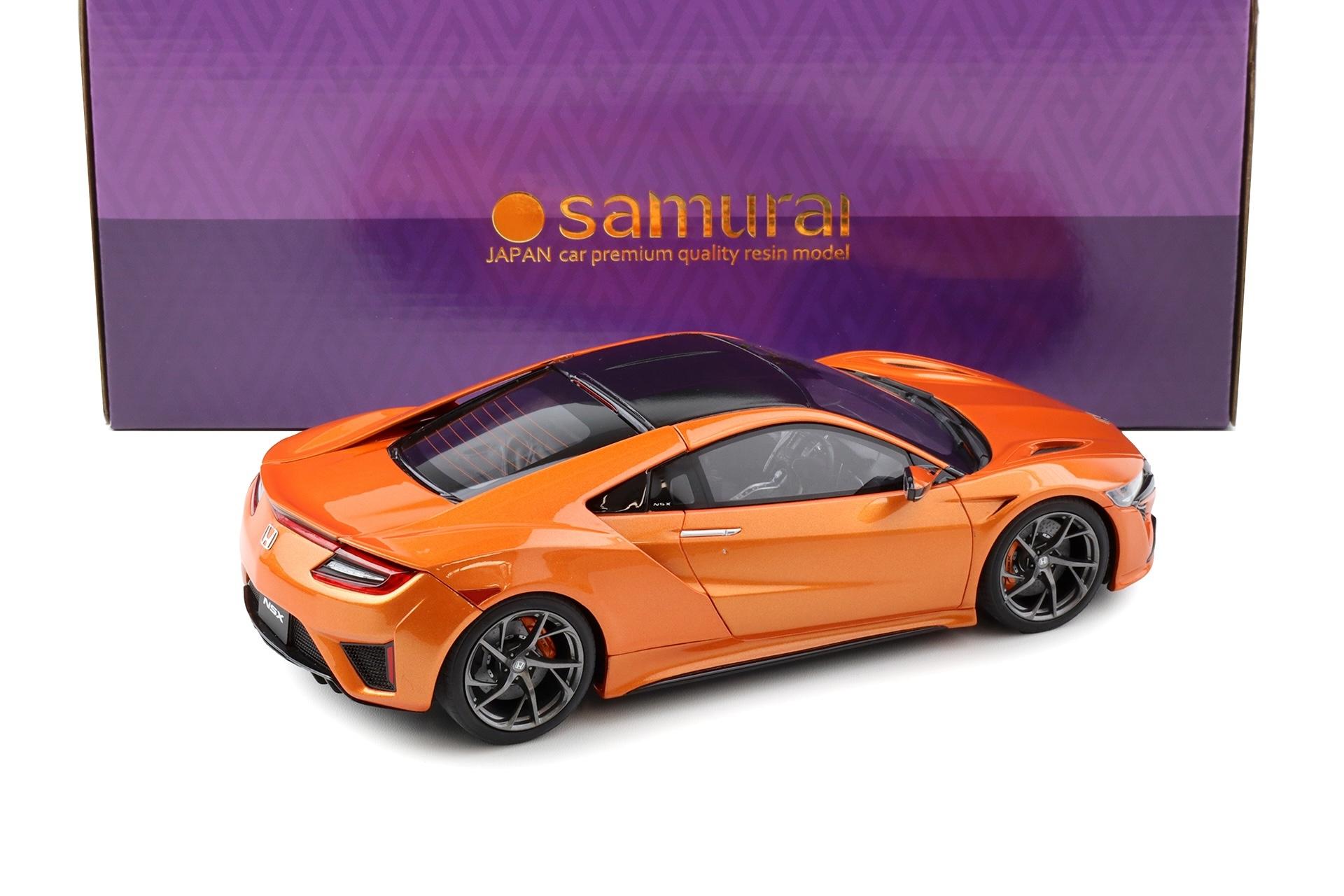 1:18 Kyosho Samurai Honda NSX Type R Coupe 2019 orange metallic