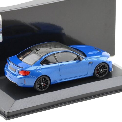1:43 Minichamps BMW M2 CS Coupe Misano blue/ black wheels 2020