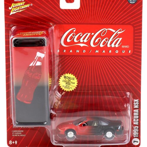 1:64 Johnny Lightning 1955 Acura NSX red/ black Coca Cola Brand