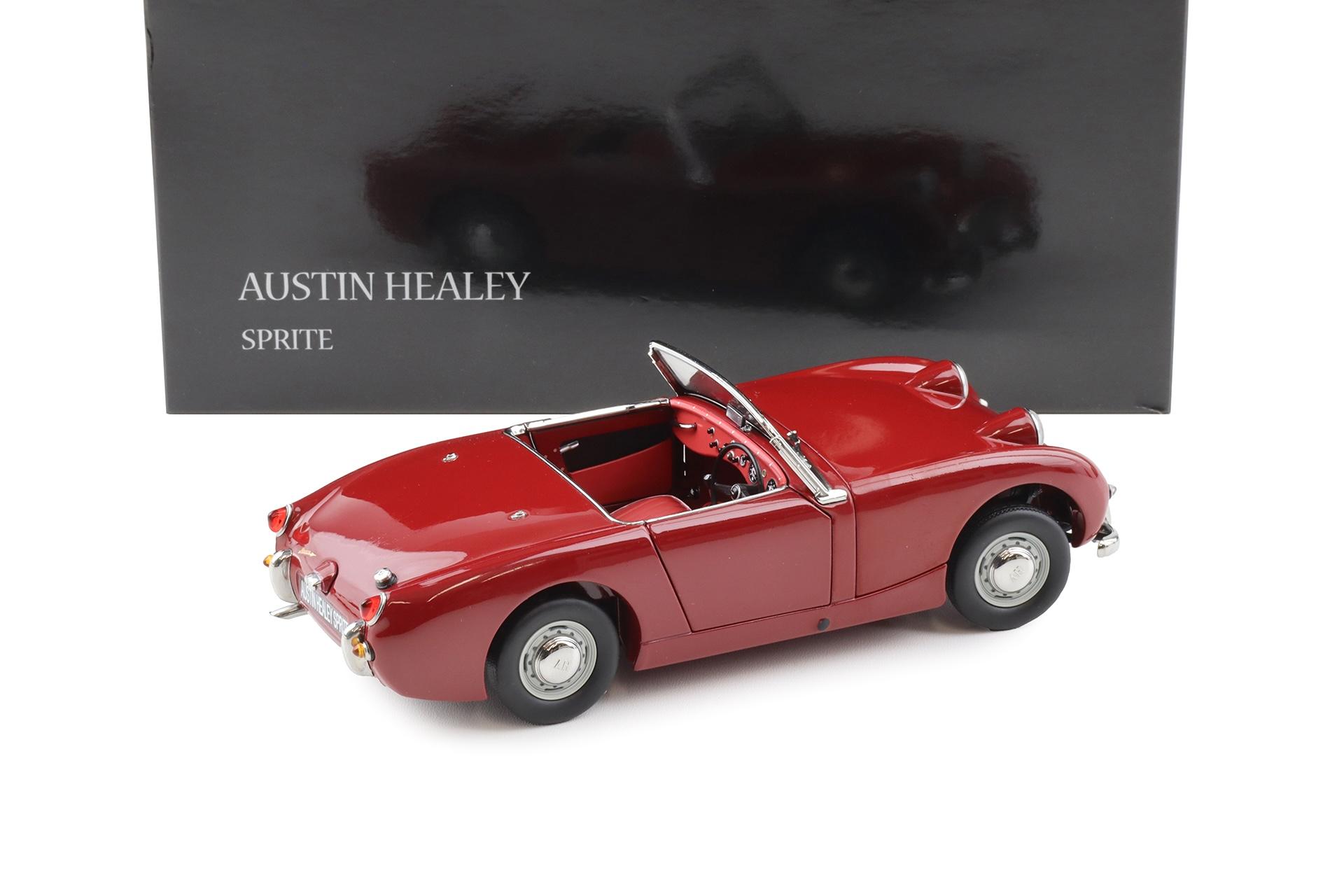 1:18 Kyosho Austin Healey Sprite 1958 Cherry red 08953R