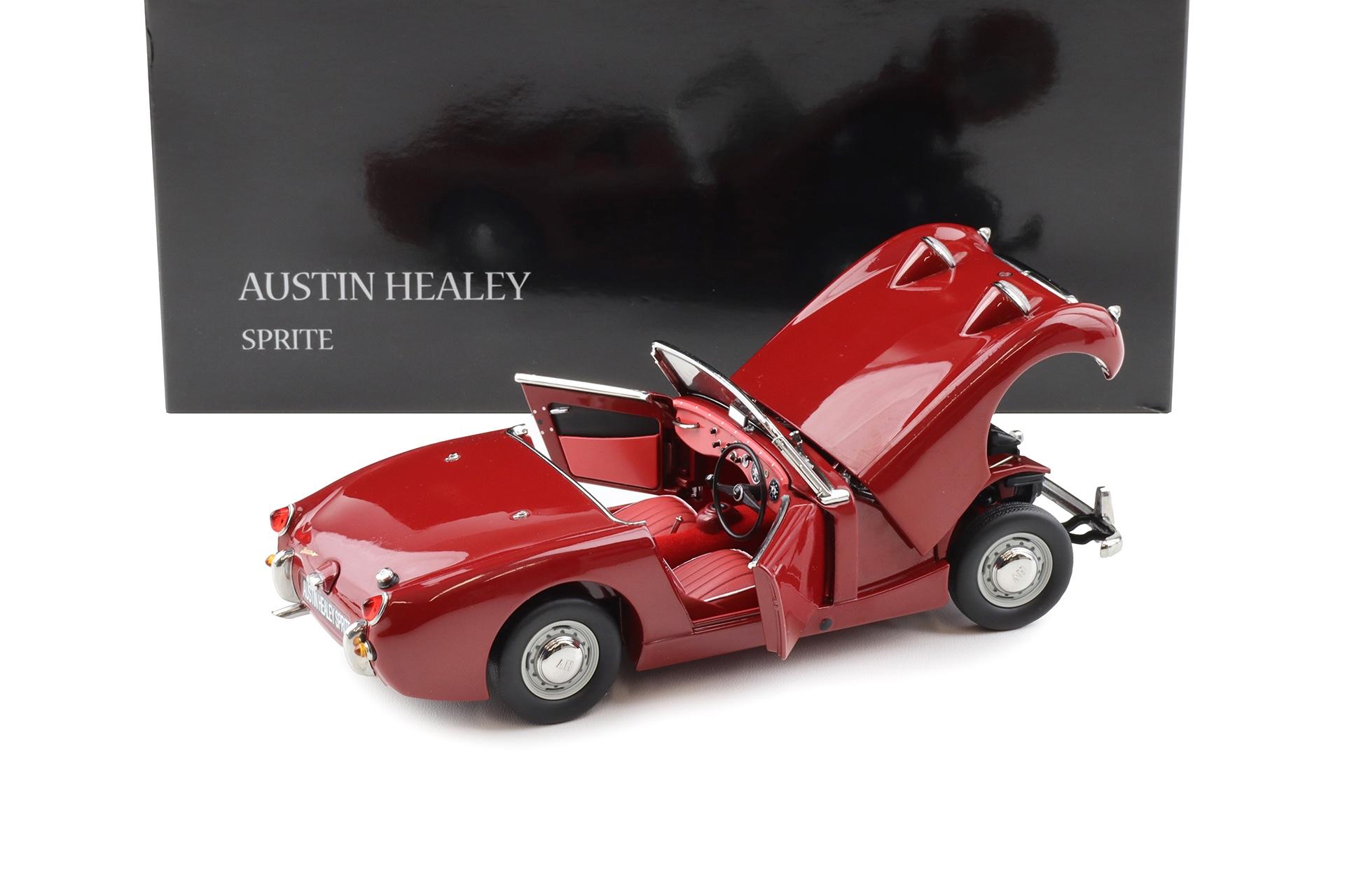 1:18 Kyosho Austin Healey Sprite 1958 Cherry red 08953R
