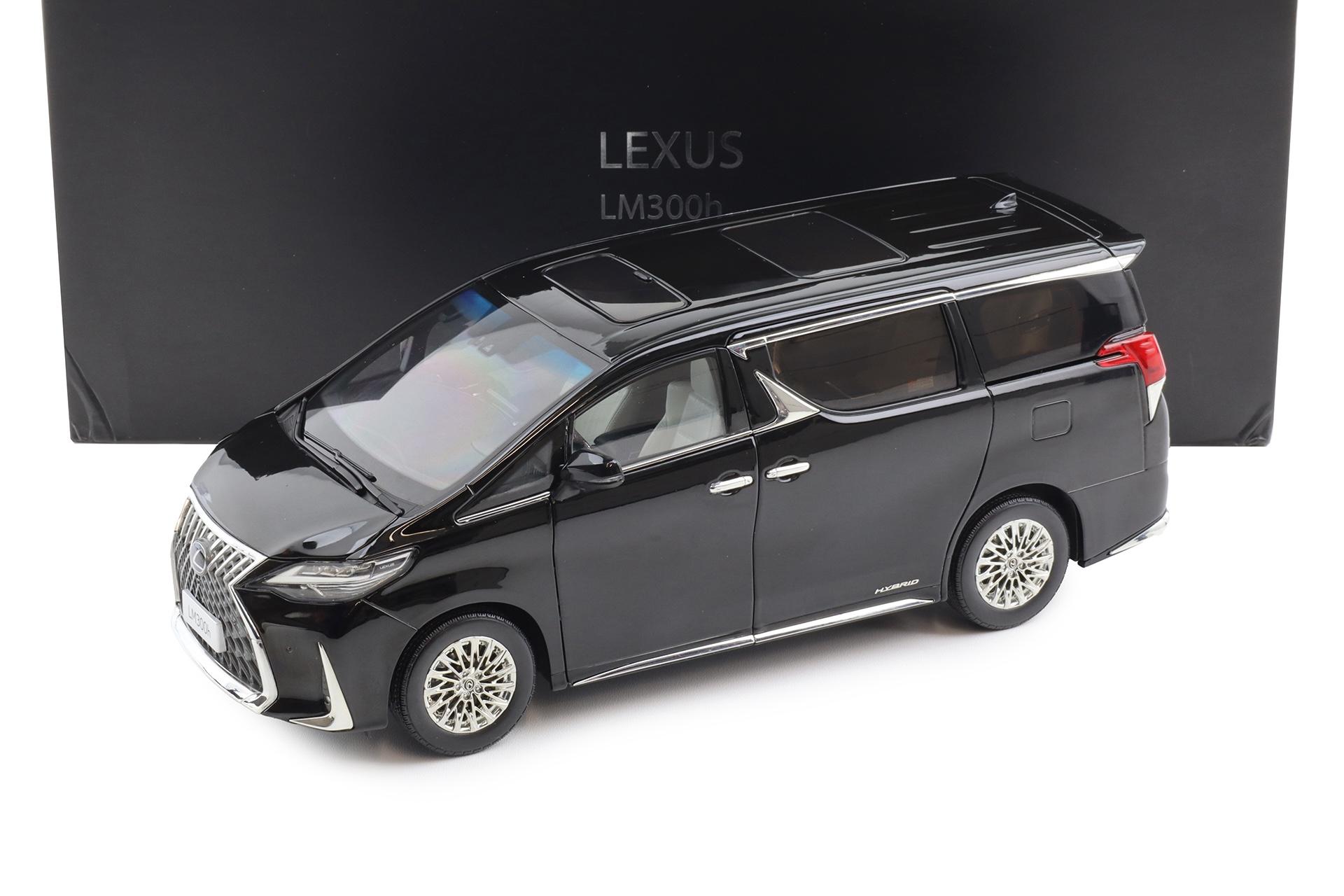 1:18 Kyosho Lexus LM300h Van 2020 black Diecast 08963BK
