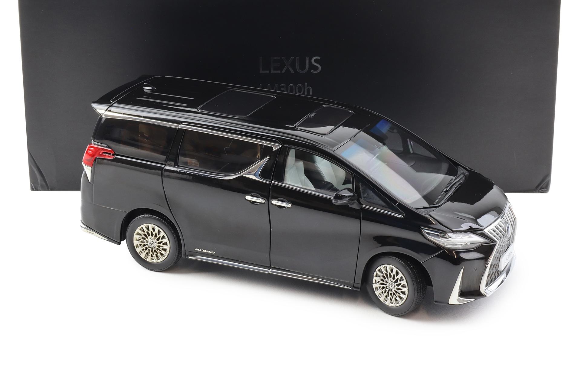 1:18 Kyosho Lexus LM300h Van 2020 black Diecast 08963BK