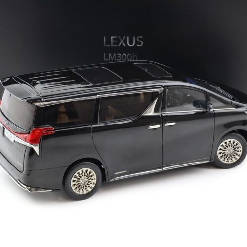 1:18 Kyosho Lexus LM300h Van 2020 black Diecast 08963BK