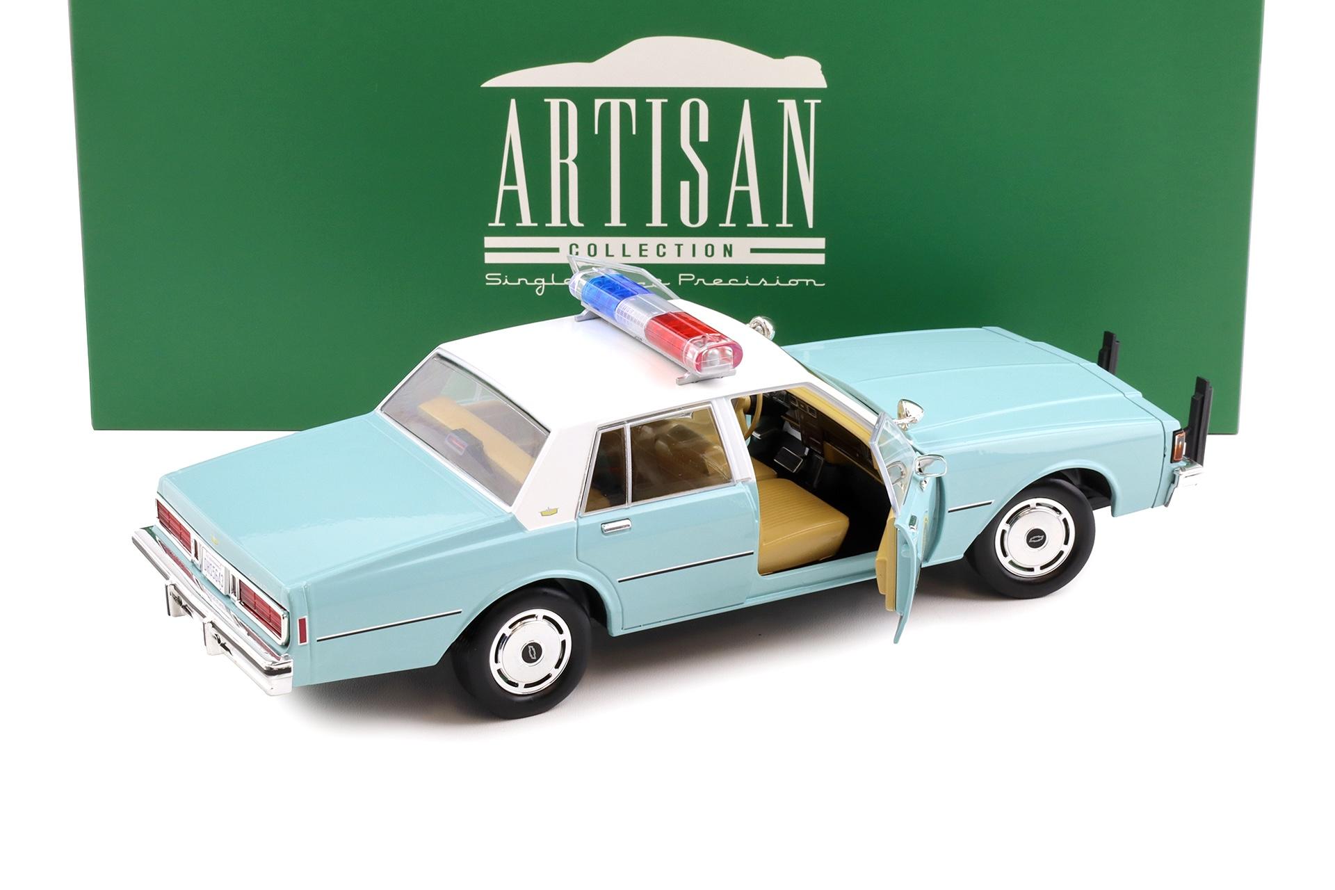 1:18 Greenlight 1987 Chevrolet Caprice 9CI US Border Patrol light green