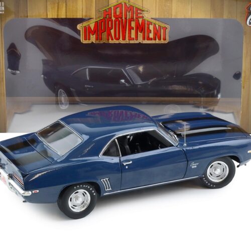 1:18 Highway61 Chevrolet Camaro SS Coupe 1969 blue HOME IMPROVEMENT