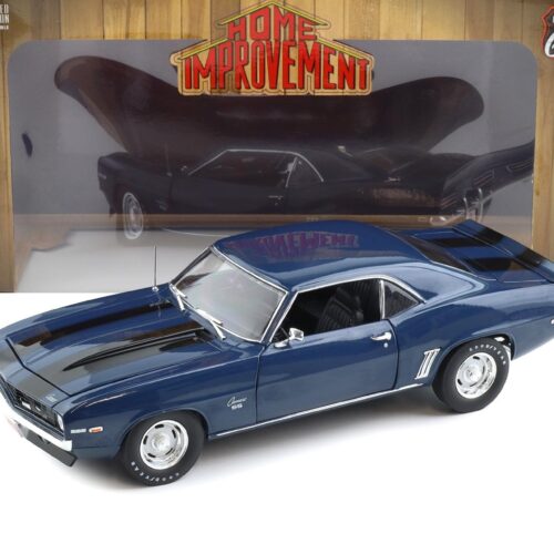 1:18 Highway61 Chevrolet Camaro SS Coupe 1969 blue HOME IMPROVEMENT