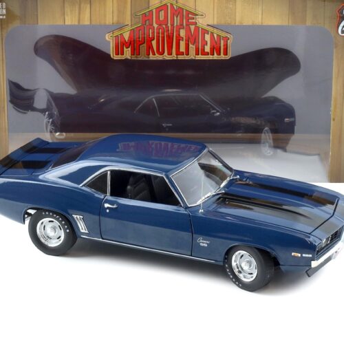 1:18 Highway61 Chevrolet Camaro SS Coupe 1969 blue HOME IMPROVEMENT