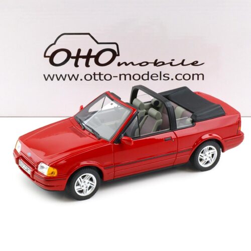 1:18 OTTO mobile OT1254 Ford Escort MK4 XR3i Cabriolet Flamenco red 1986