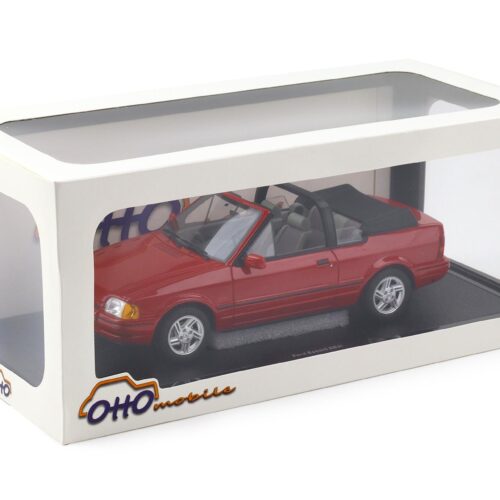1:18 OTTO mobile OT1254 Ford Escort MK4 XR3i Cabriolet Flamenco red 1986