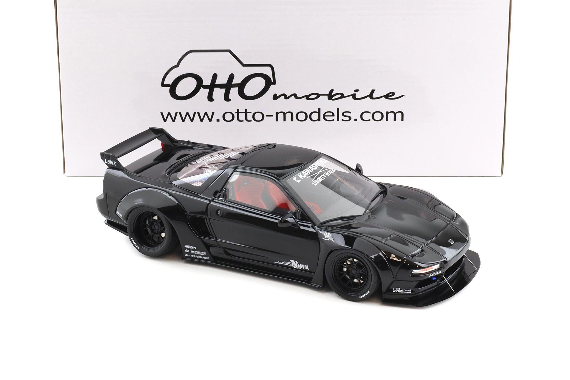 1:18 OTTO mobile OT1211 LB-Works Honda NSX NA1 Coupe black 2020
