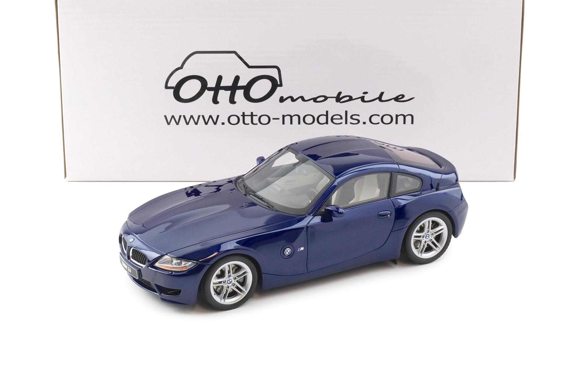 1:18 OTTO mobile OT499 BMW Z4 M Coupe Interlagos blue metallic 2006