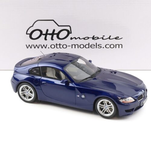 1:18 OTTO mobile OT499 BMW Z4 M Coupe Interlagos blue metallic 2006