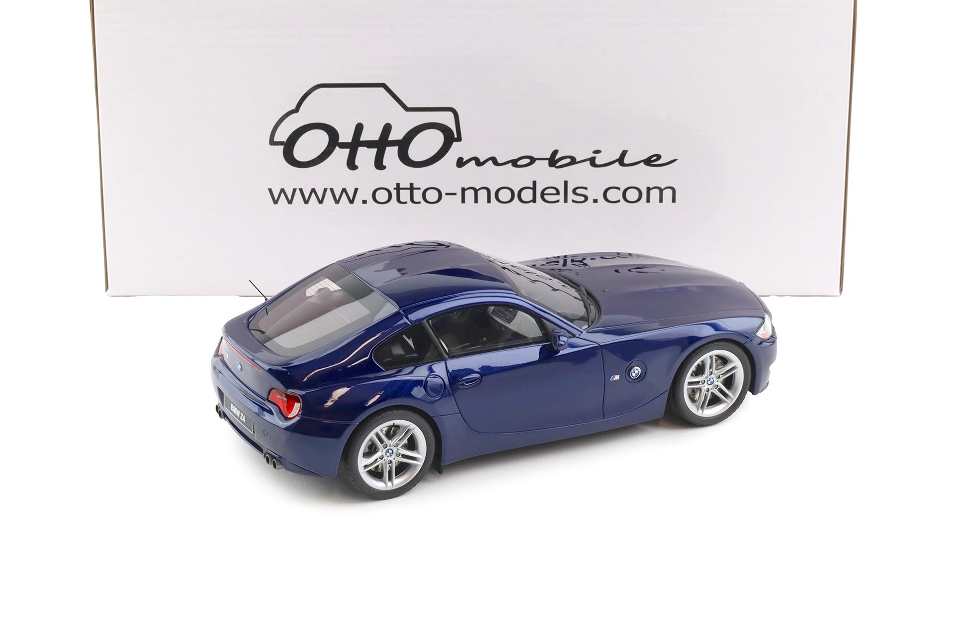 1:18 OTTO mobile OT499 BMW Z4 M Coupe Interlagos blue metallic 2006