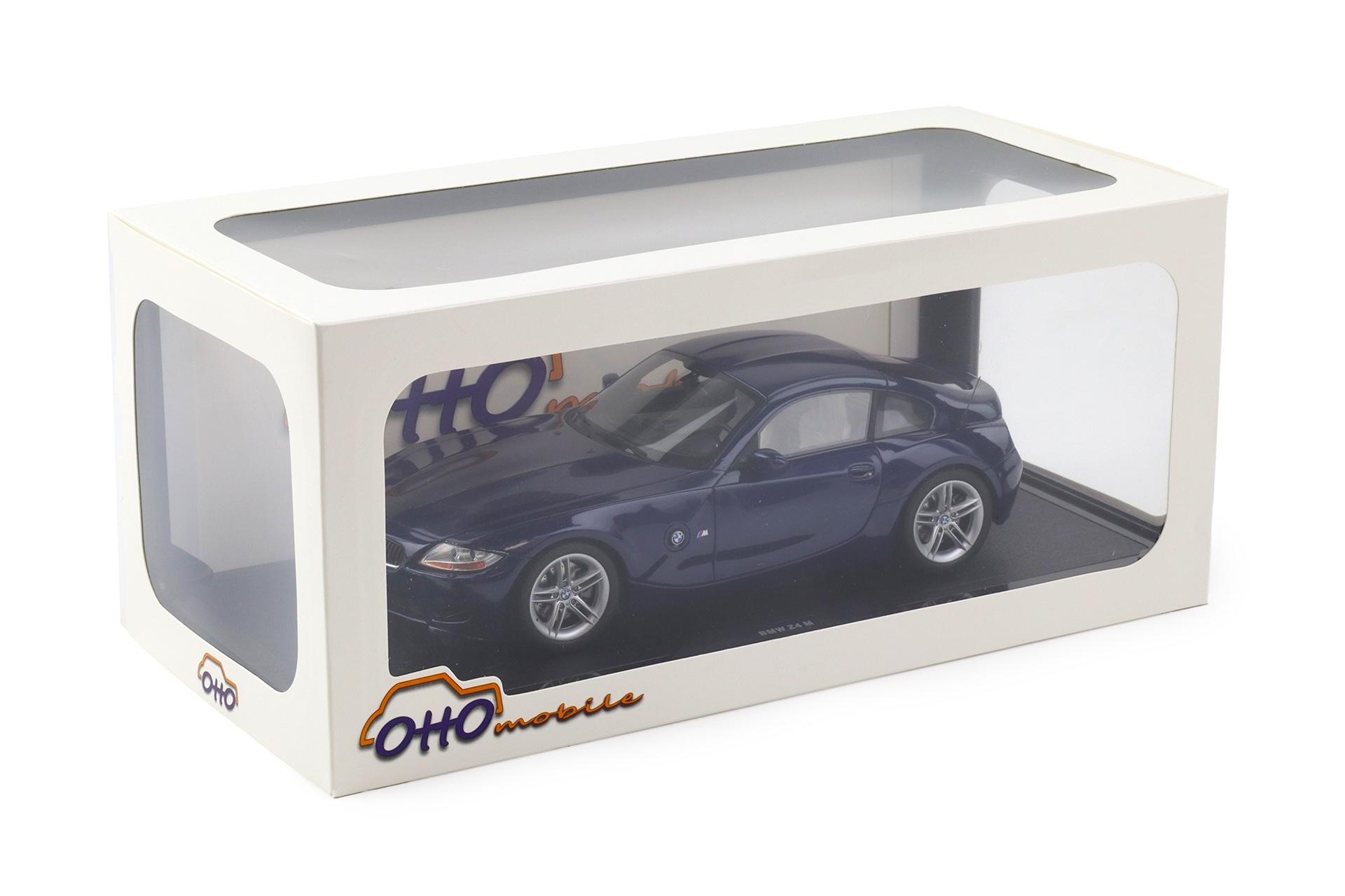 1:18 OTTO mobile OT499 BMW Z4 M Coupe Interlagos blue metallic 2006