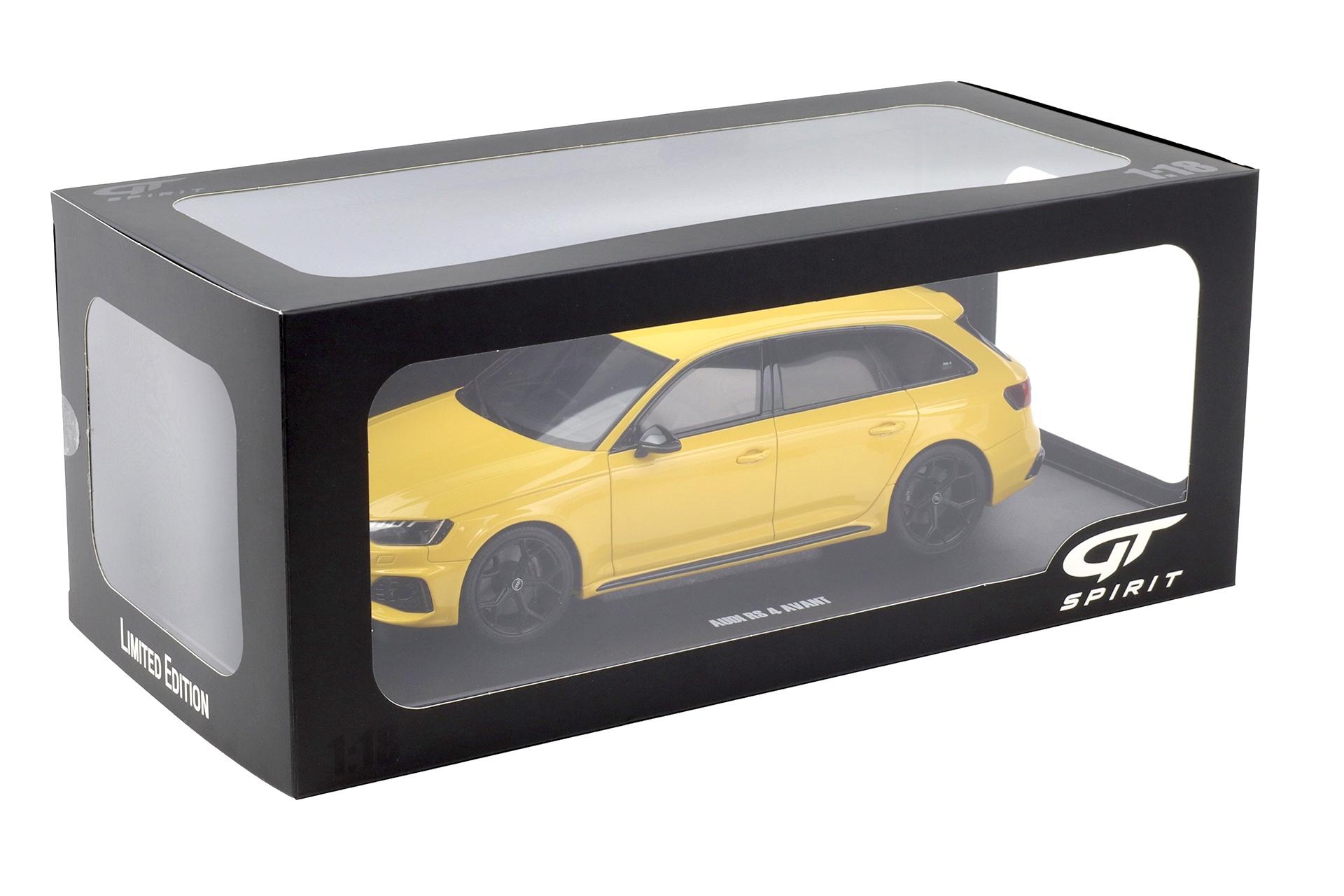 1:18 GT Spirit GT935 Audi RS4 Avant 25th Anniversary Imola yellow 2024