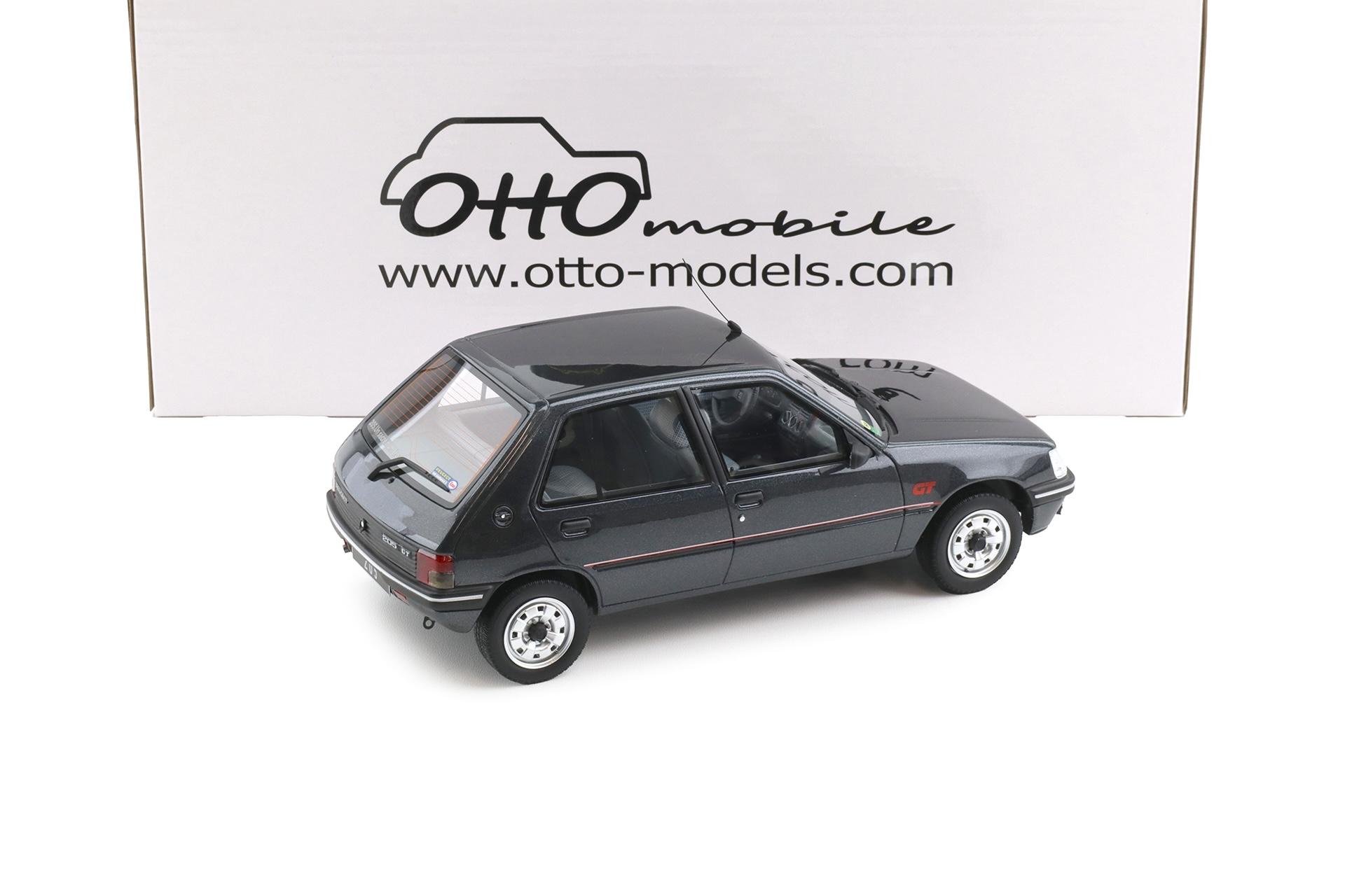 1:18 OTTO mobile OT1223 Peugeot 205 GT Graphite grey metallic 1993