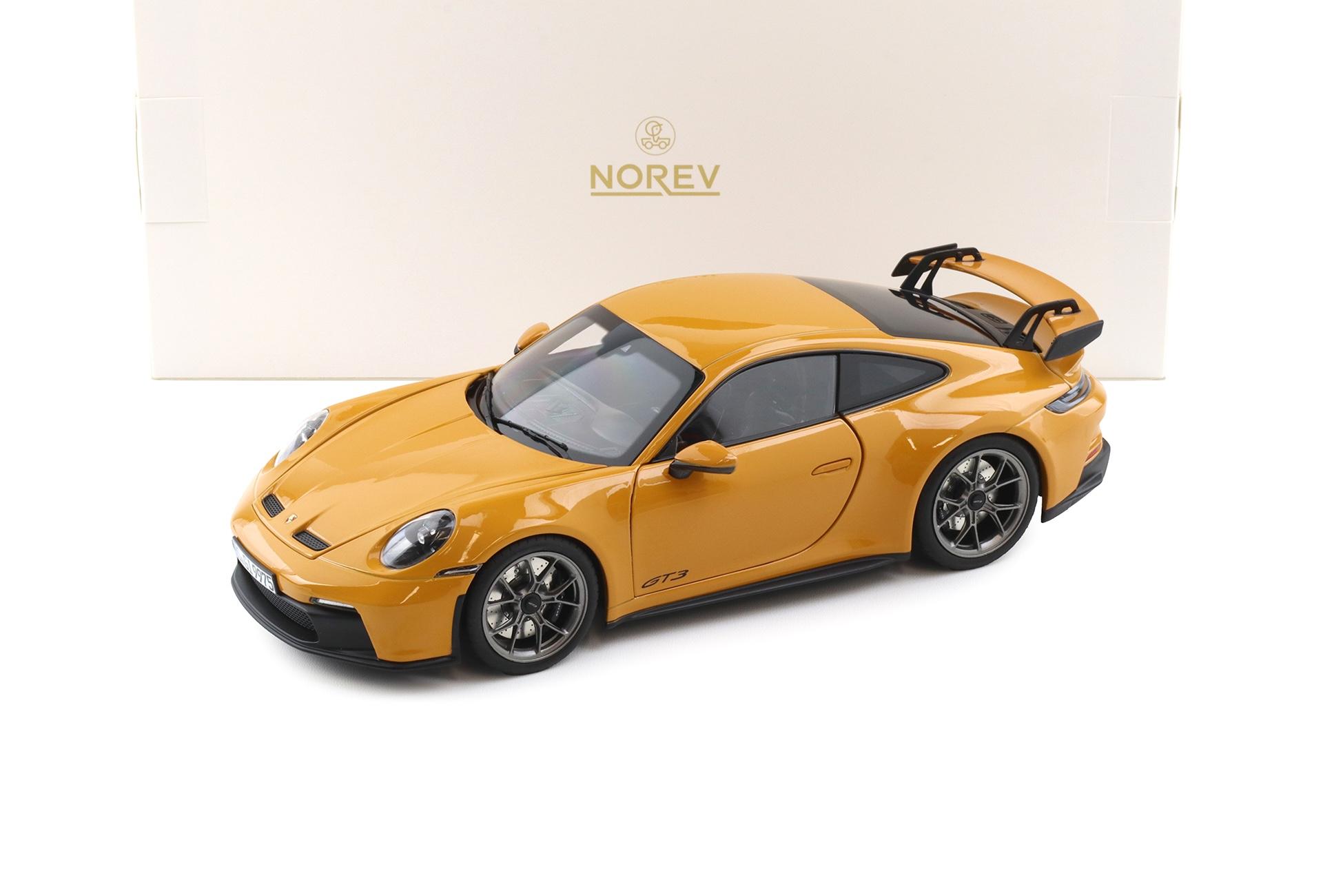 1:18 Norev Porsche 911 992 GT3 Coupe 2021 Bahama yellow 187387