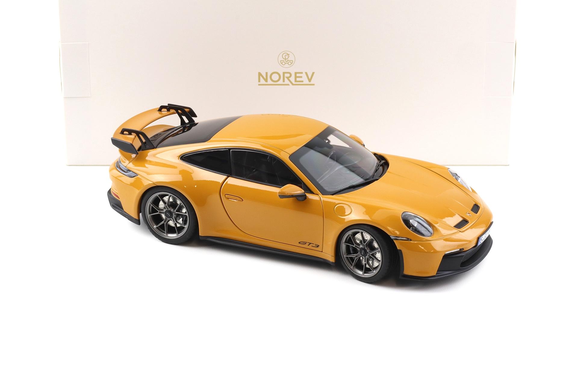 1:18 Norev Porsche 911 992 GT3 Coupe 2021 Bahama yellow 187387