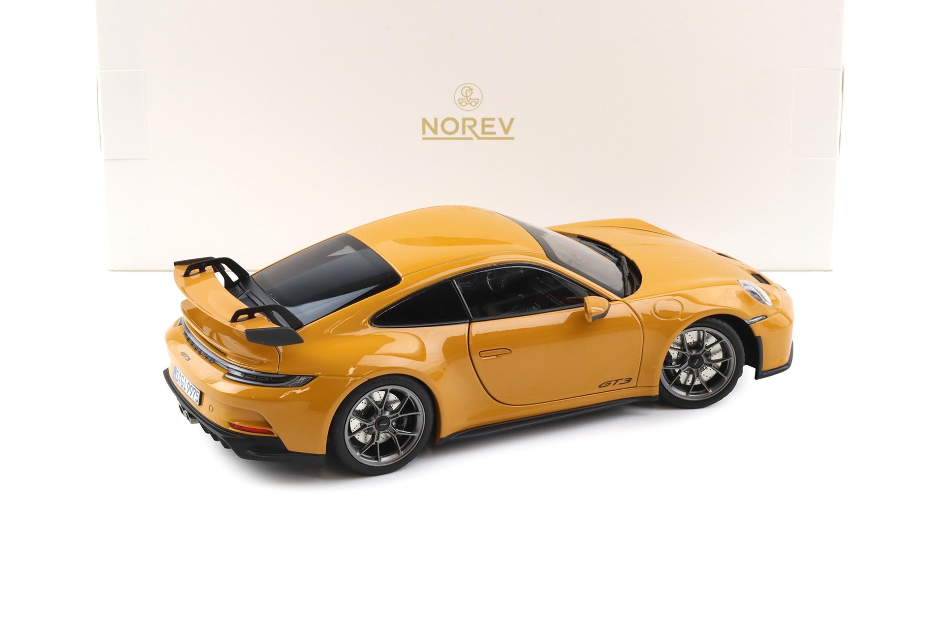 1:18 Norev Porsche 911 992 GT3 Coupe 2021 Bahama yellow 187387