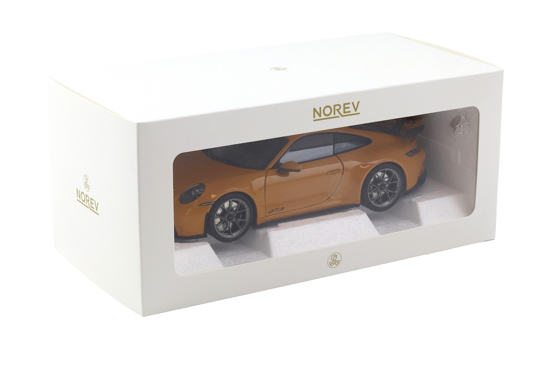 1:18 Norev Porsche 911 992 GT3 Coupe 2021 Bahama yellow 187387