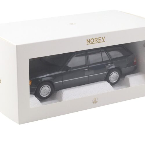1:18 Norev Mercedes 300D T-Modell Estate S124 E-Class 1990 blue-black 183960