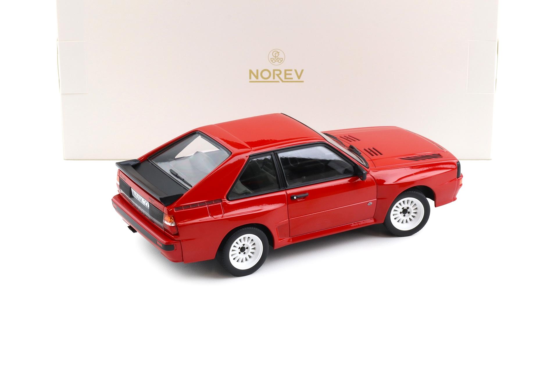 1:18 Norev Audi Sport Quattro 1985 Tornado red 188319