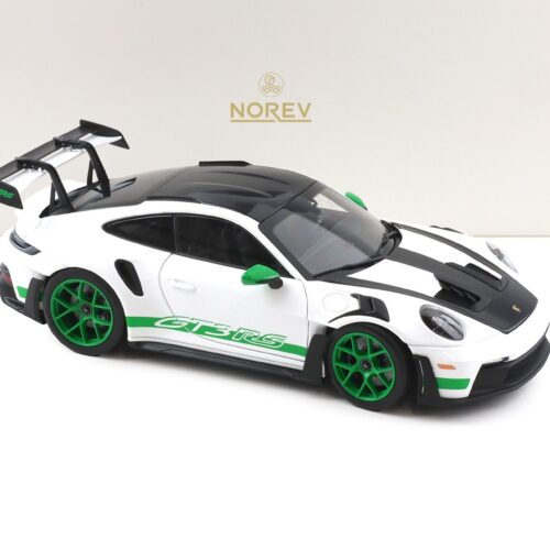 1:18 Norev Porsche 911 992 GT3 RS Weissach Package Tribute to Carrera RS 187372