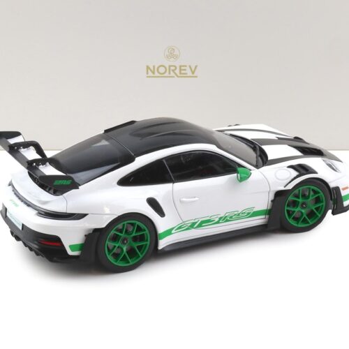 1:18 Norev Porsche 911 992 GT3 RS Weissach Package Tribute to Carrera RS 187372